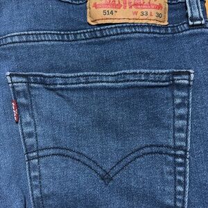 Men’s 514 Levi's Blue Denim Jeans 33/30
